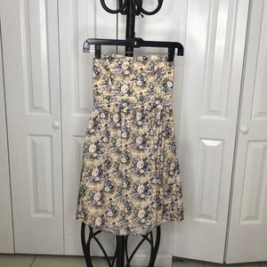 Size XS Floral Print Dress